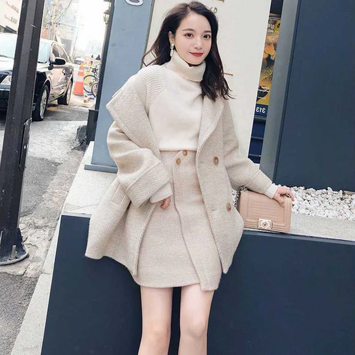 ヘリンボーンテーラードセットアップ