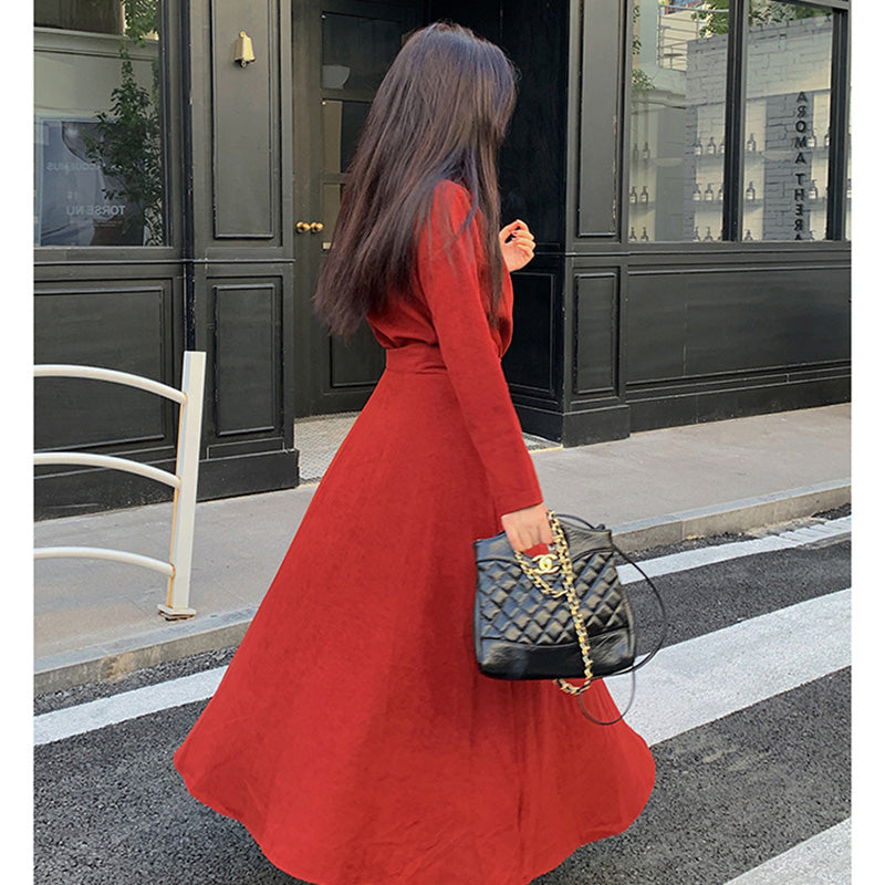 エレガントロングワンピース