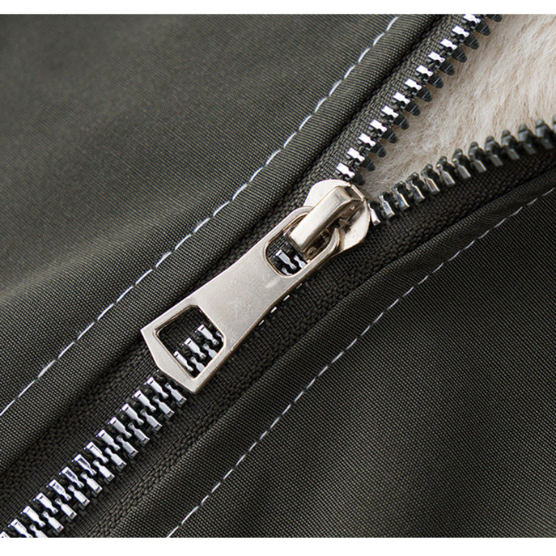 裏ボア付きフードファーブルゾン(2colors)