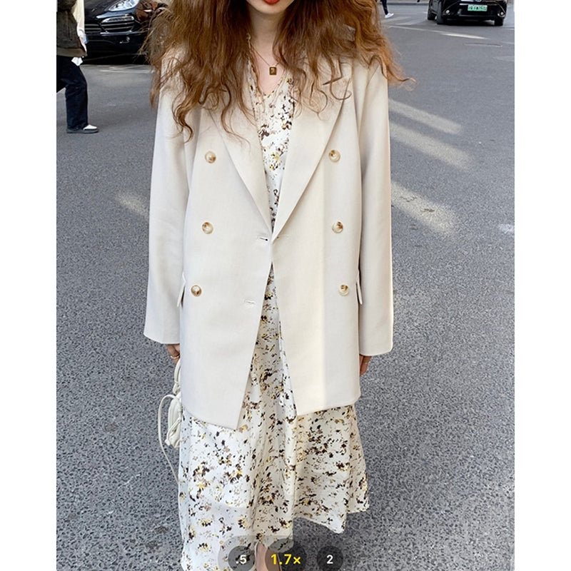 ダブルボタンテーラードジャケット