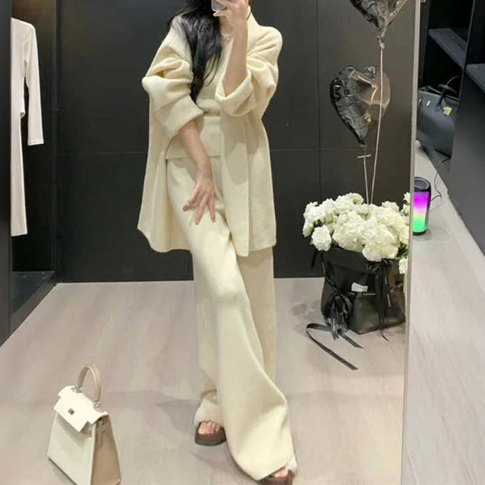 3ピースニットアンサンブル(6colors)