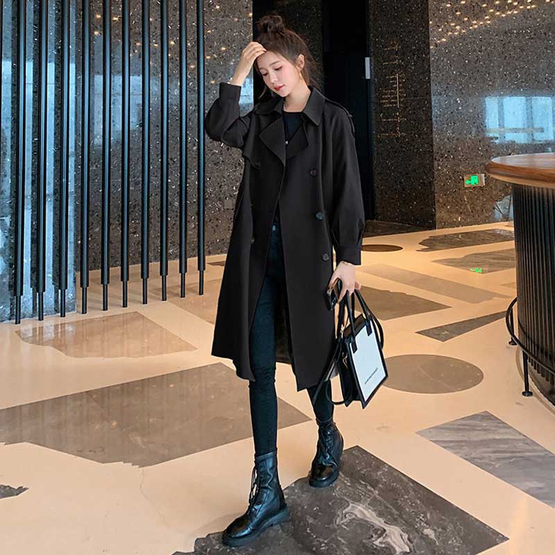 ボリュームスリーブトレンチコート