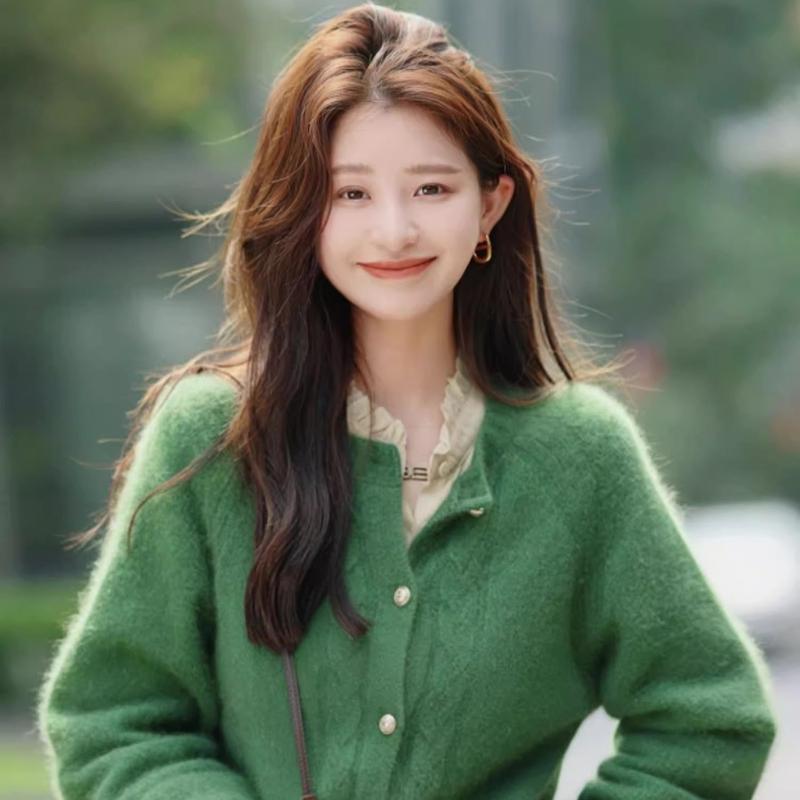 モヘアタッチケーブルカーディガン(2colors)