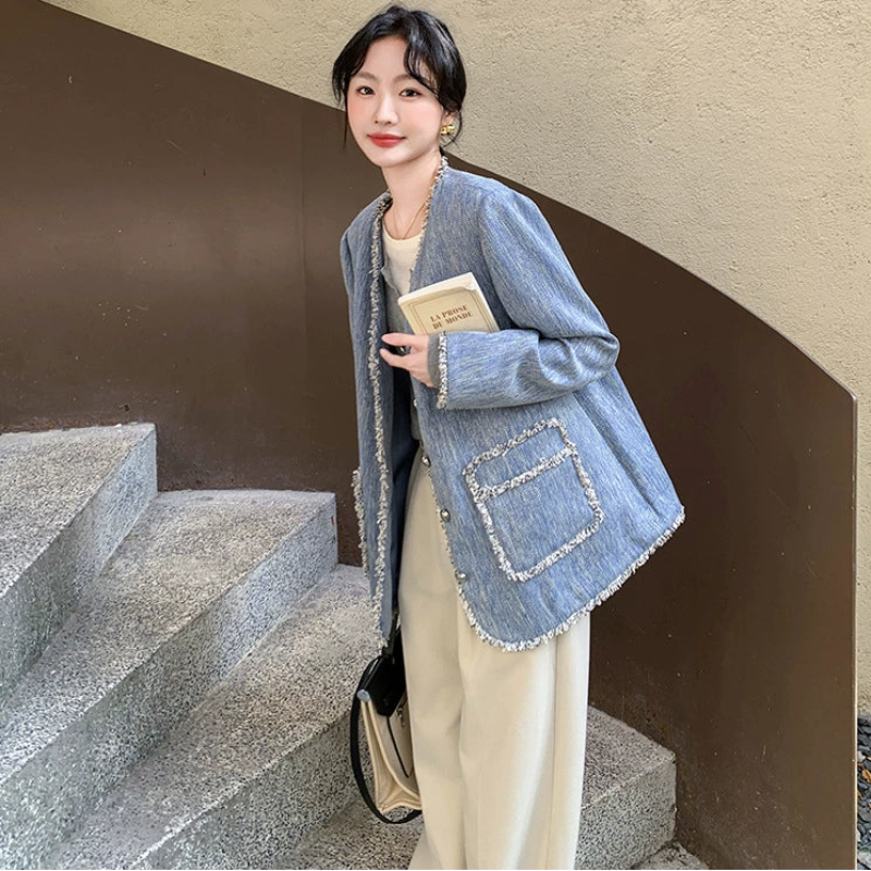 フリンジデザインブレザージャケット