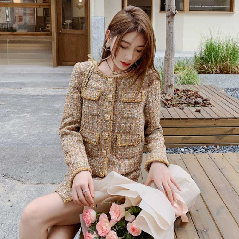 ゴールドツイードジャケット