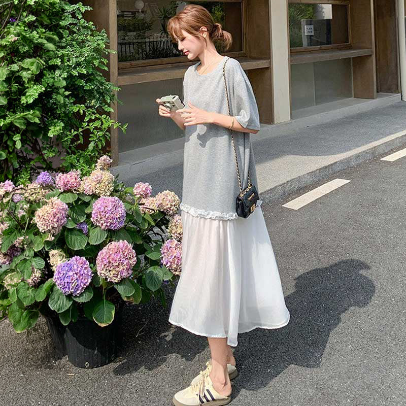 シアーシフォンドッキングワンピース