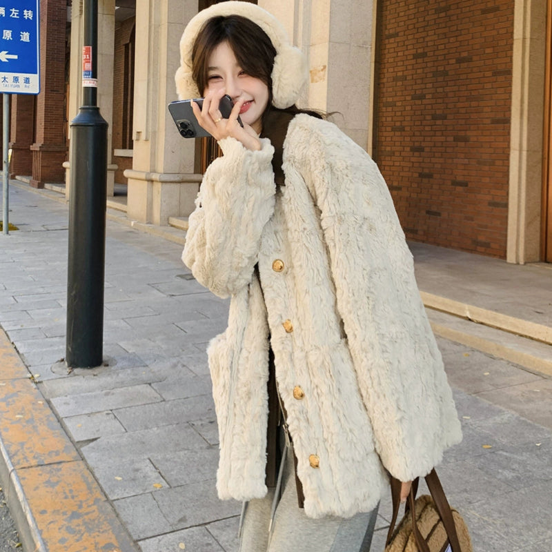 ブラウントリムファージャケット