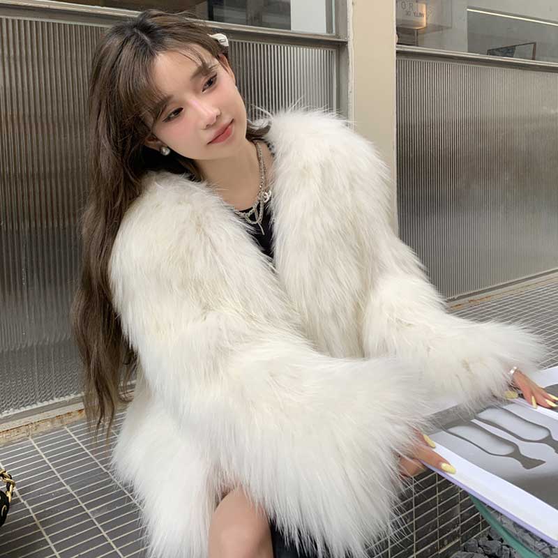 ロングシャギーショートコート(4colors)