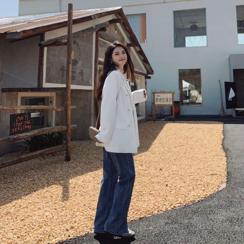 ダブルボタンテーラードジャケット