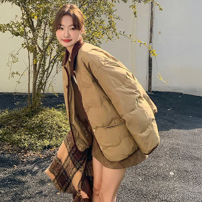 キルティングダウンジャケット(2colors)