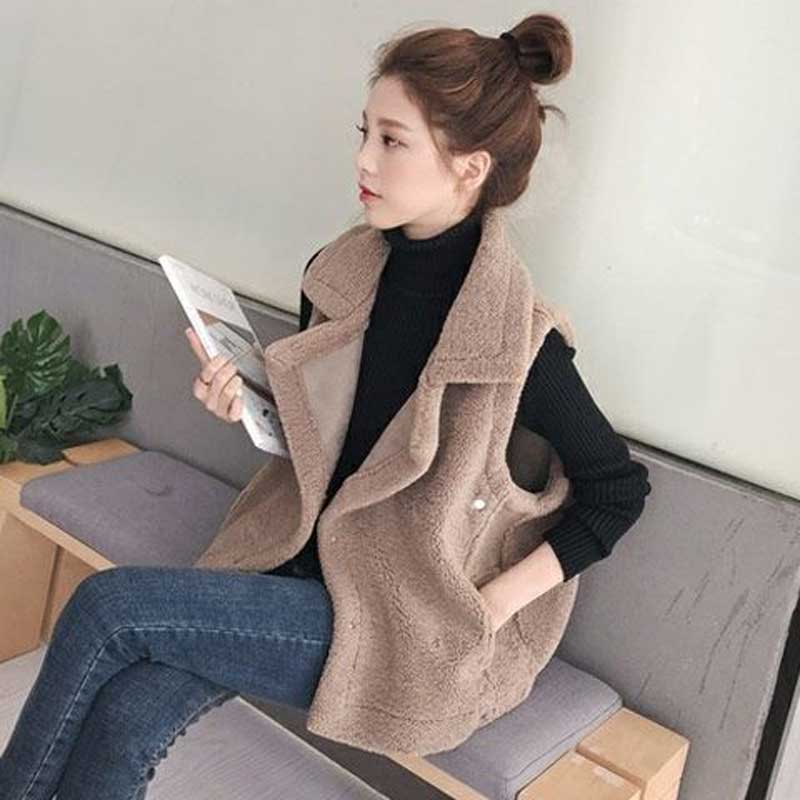 ビッグラペルボアベスト(2colors)