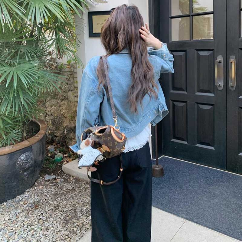 ジップアップデニムジャケット