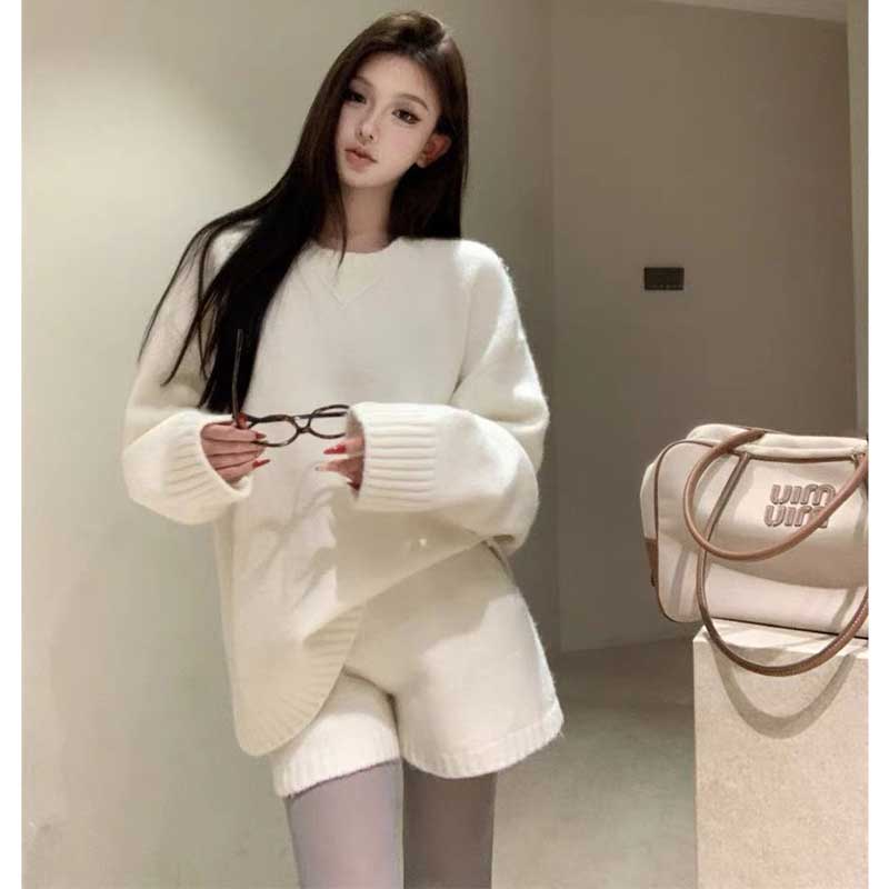 ゆるニットセットアップ(3colors)