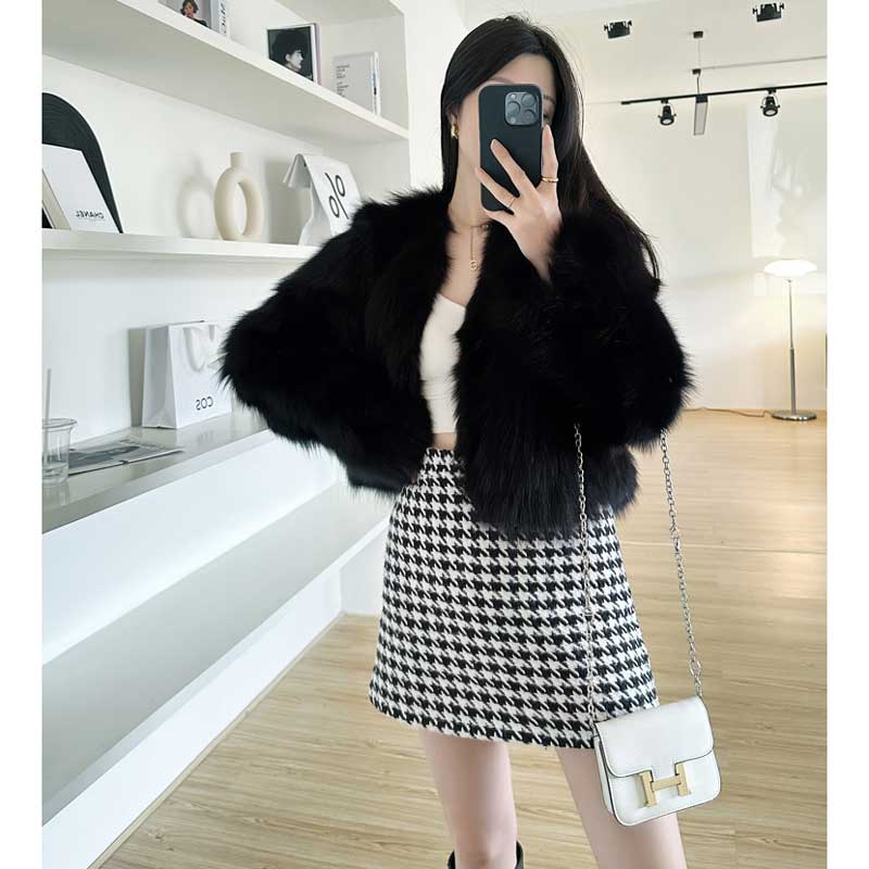 ロングシャギーショートコート(4colors)