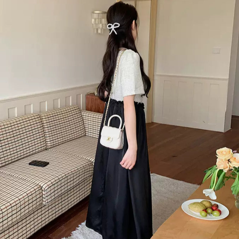 コントラスト切り替えワンピース