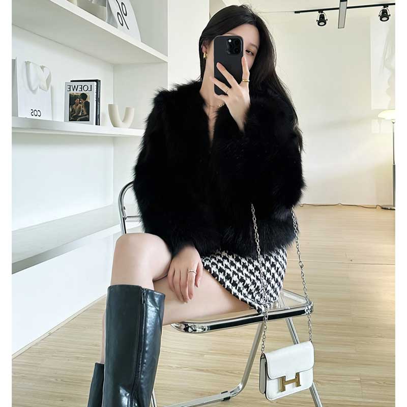 ロングシャギーショートコート(4colors)