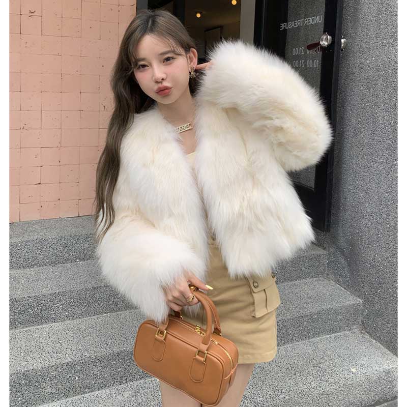 ロングシャギーショートコート(4colors)