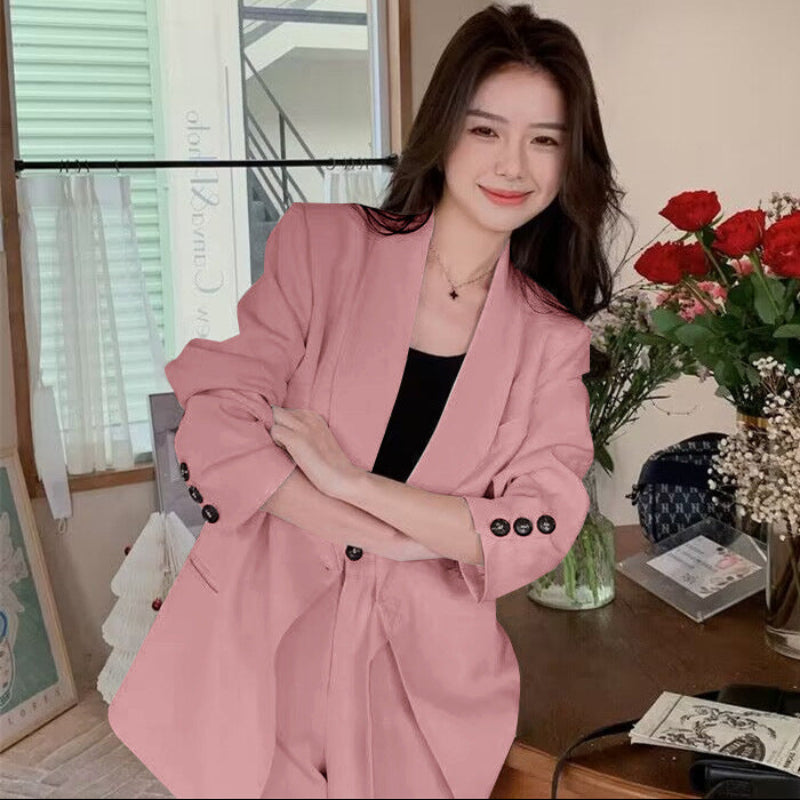 ショールカラーベルトデザインジャケット(4colors)