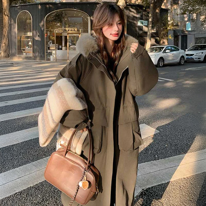 ボリュームモッズマキシコート(3colors)