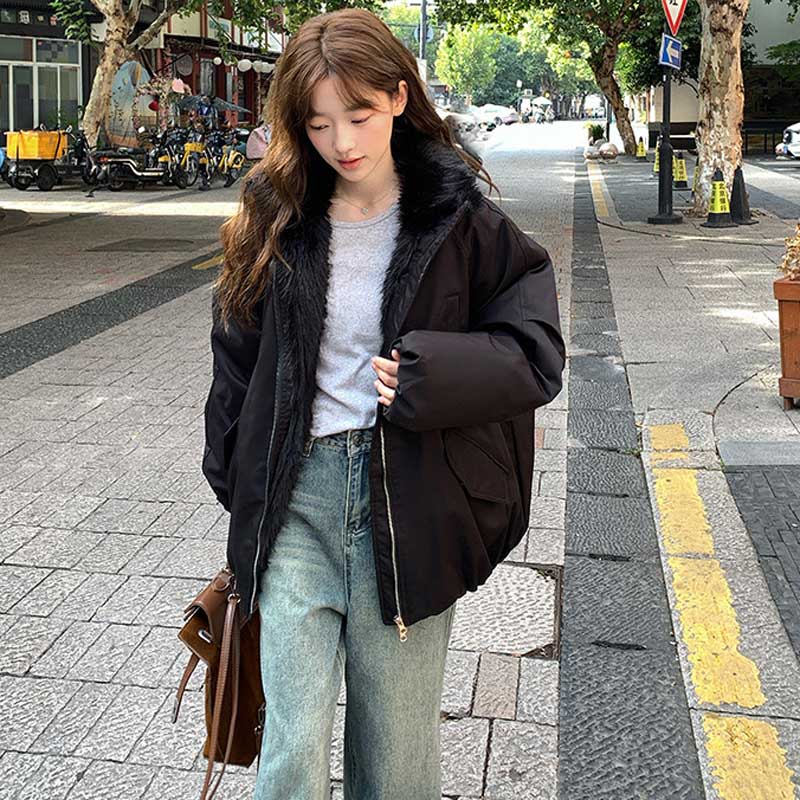 ファー裏パディングブルゾン(3colors)