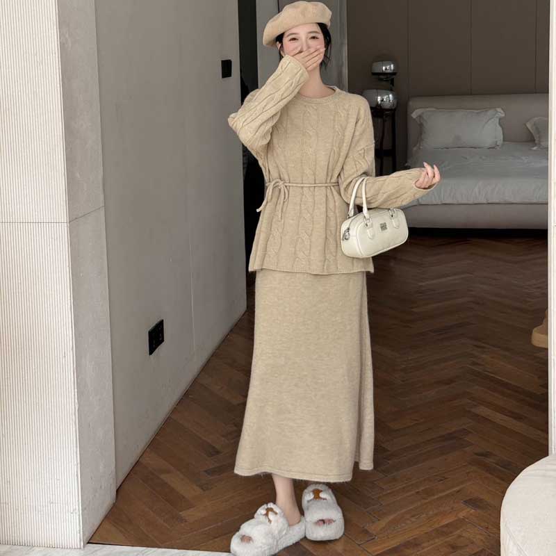 ケーブルニットセットアップ(7colors)