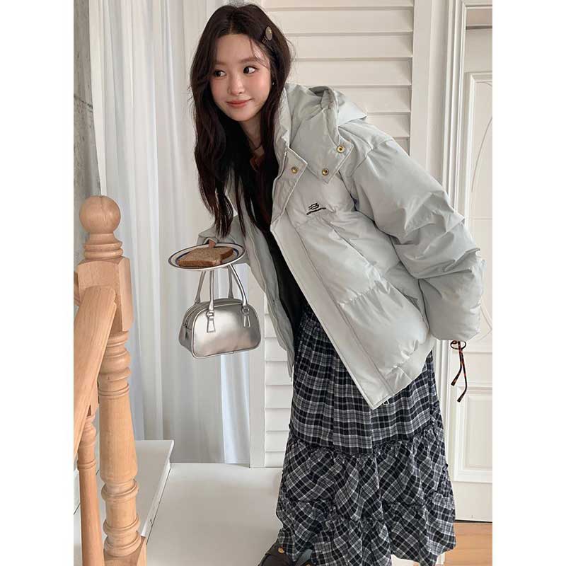 ショート丈ボリュームダウンジャケット(3colors)
