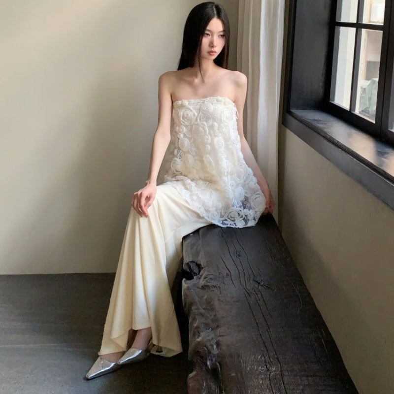 チューブトップス×ロングスカートセット