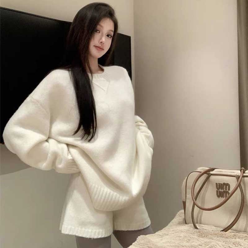 ゆるニットセットアップ(3colors)