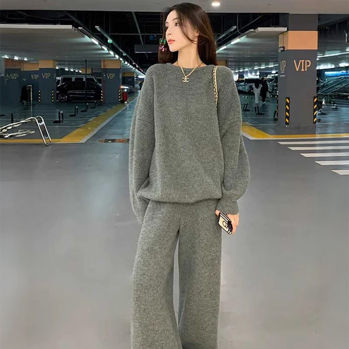 リブニットセットセットアップ