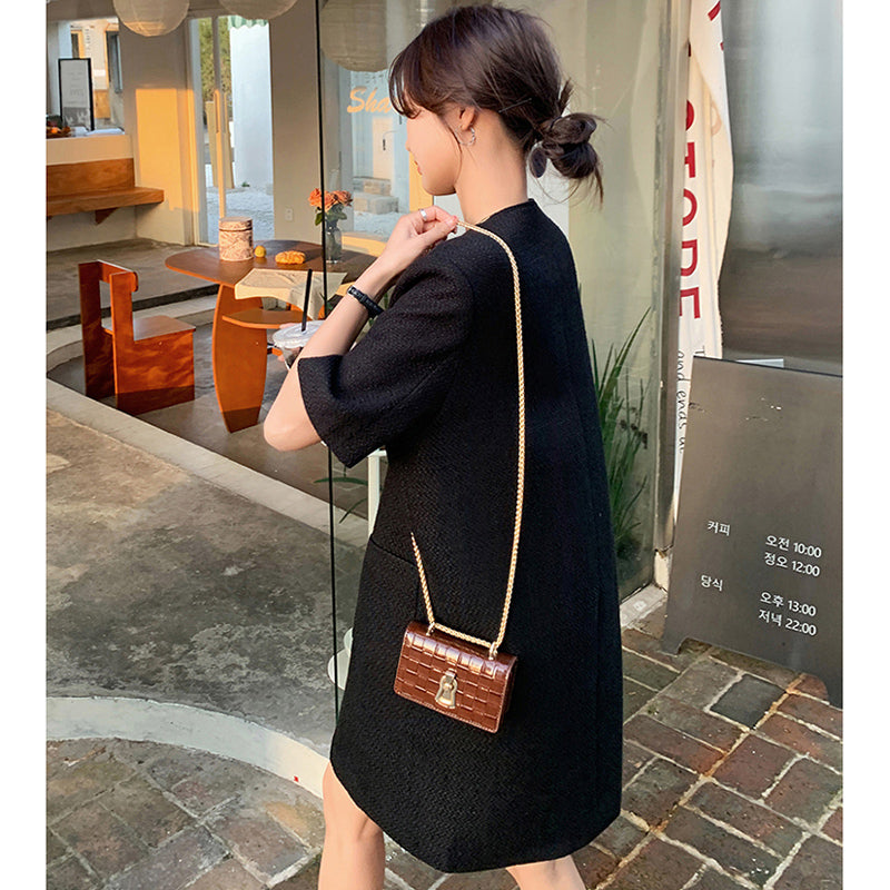 ダブルボタンジャケットワンピース