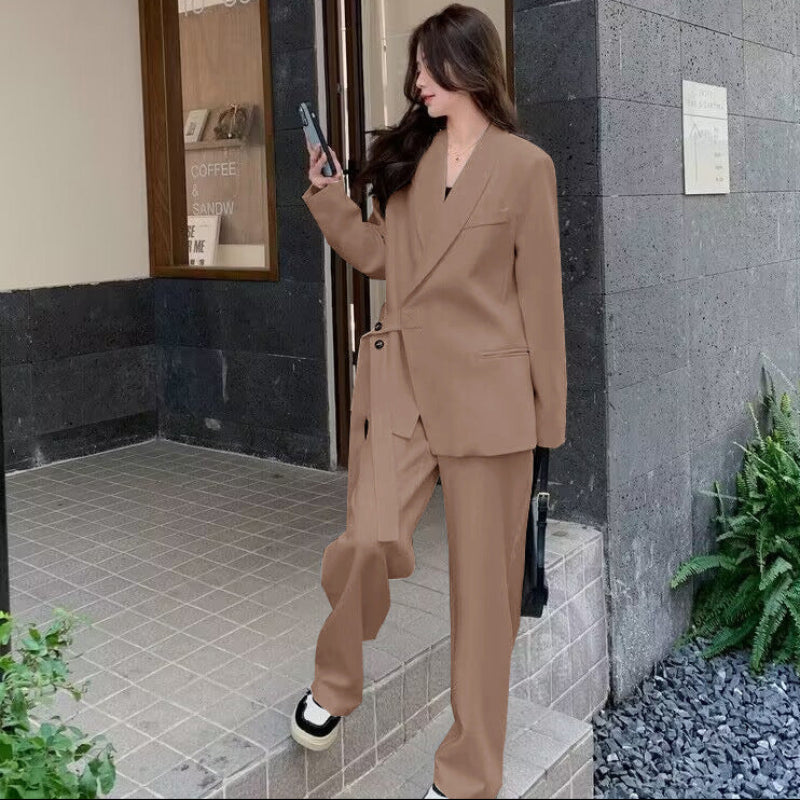 ショールカラーベルトデザインジャケット(4colors)