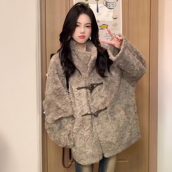 ボリュームファーダッフルコート