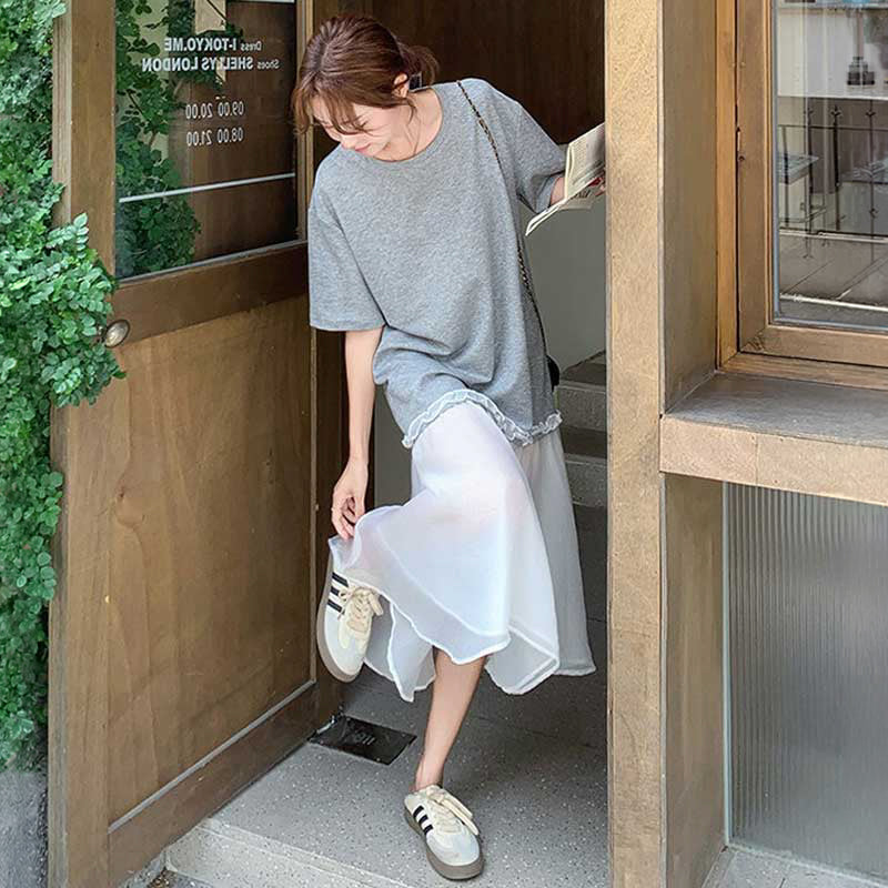 シアーシフォンドッキングワンピース