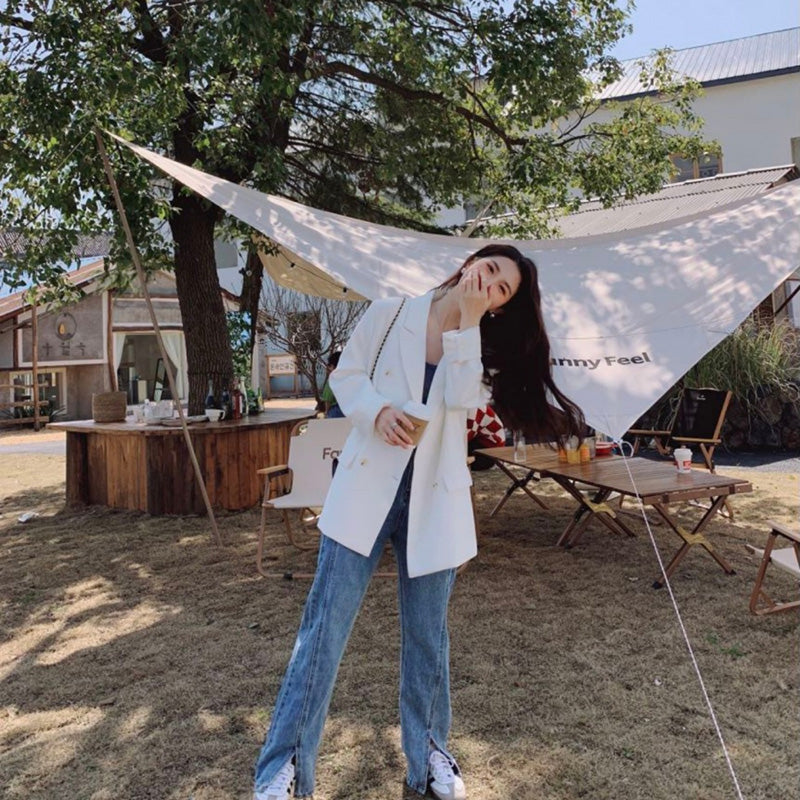 ダブルボタンテーラードジャケット