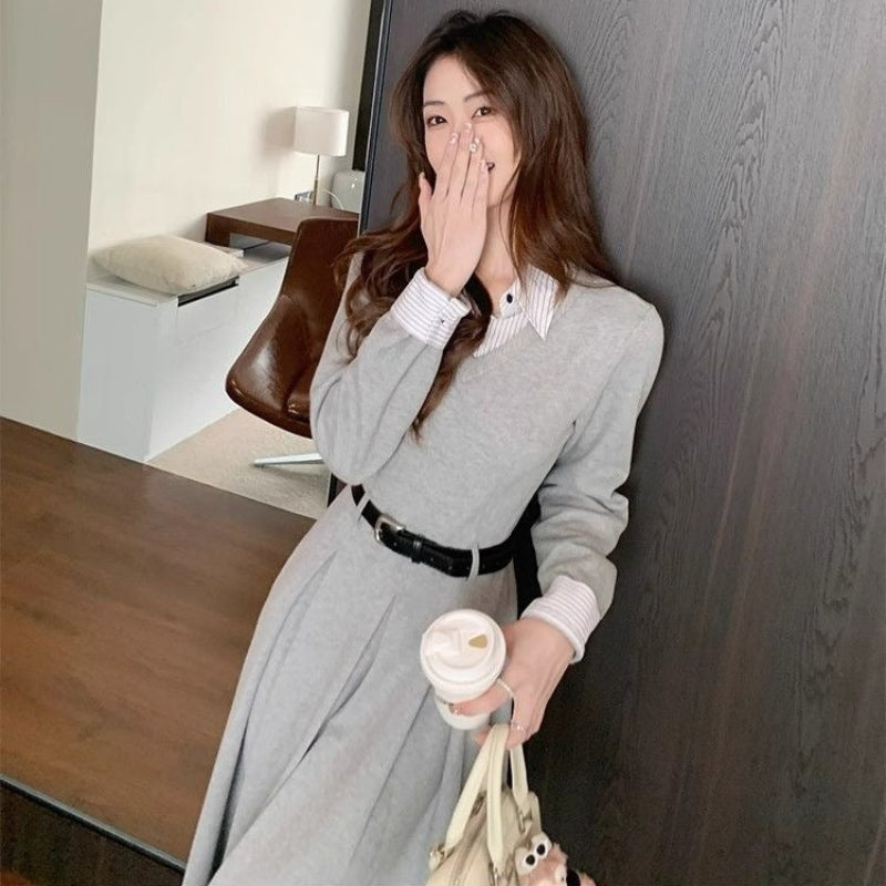 クラシカルレイヤードワンピース