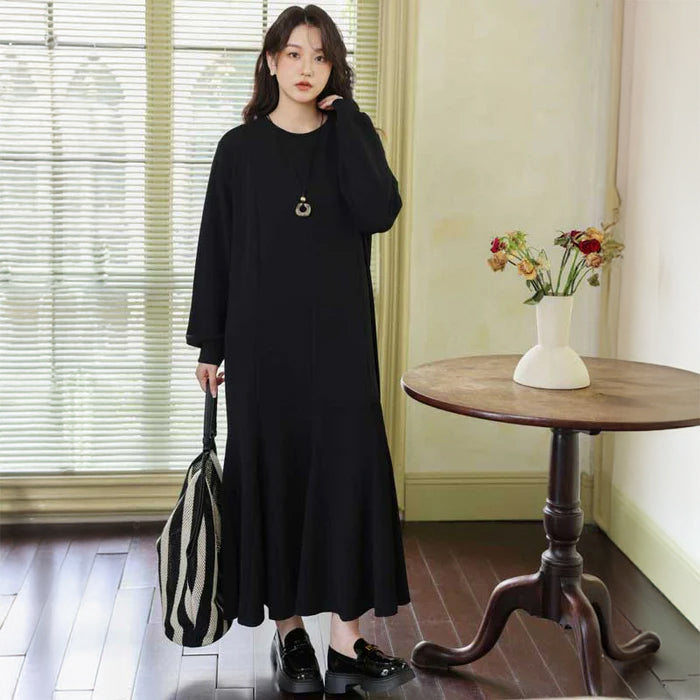 ブラックマーメイドラインワンピース