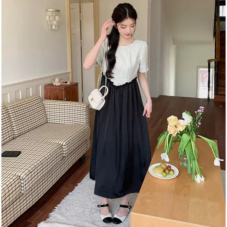 コントラスト切り替えワンピース