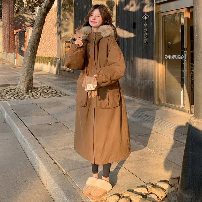 ボリュームモッズマキシコート(3colors)