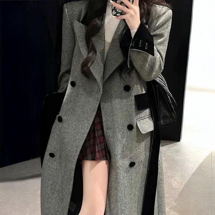 ロングテーラードコート