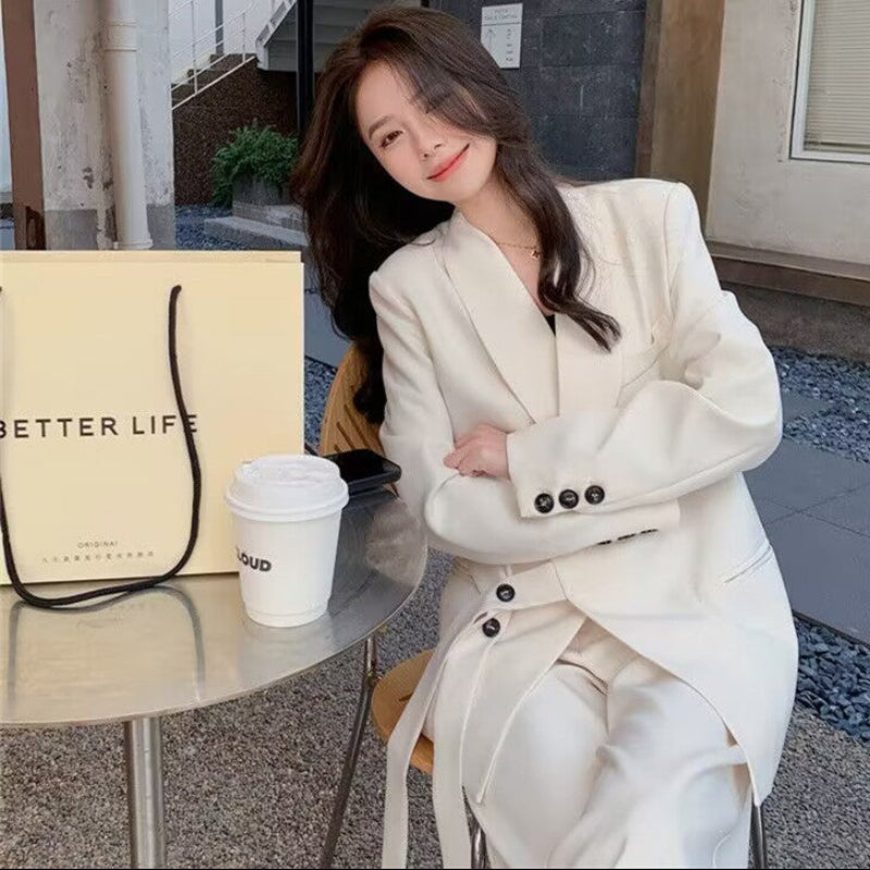 ショールカラーベルトデザインジャケット(4colors)