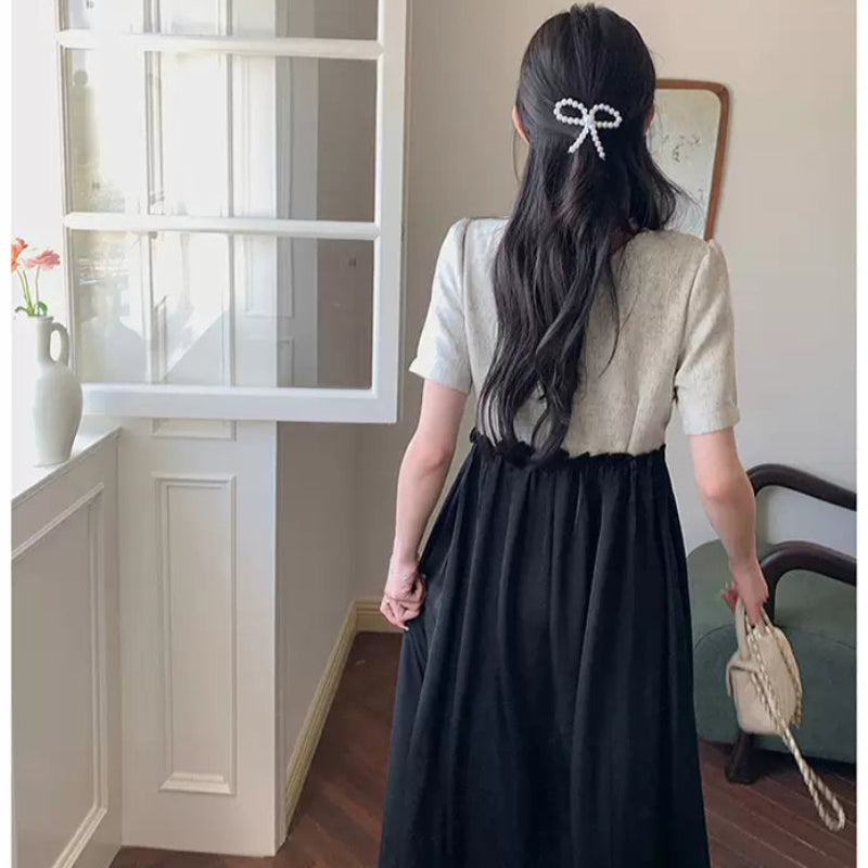 コントラスト切り替えワンピース