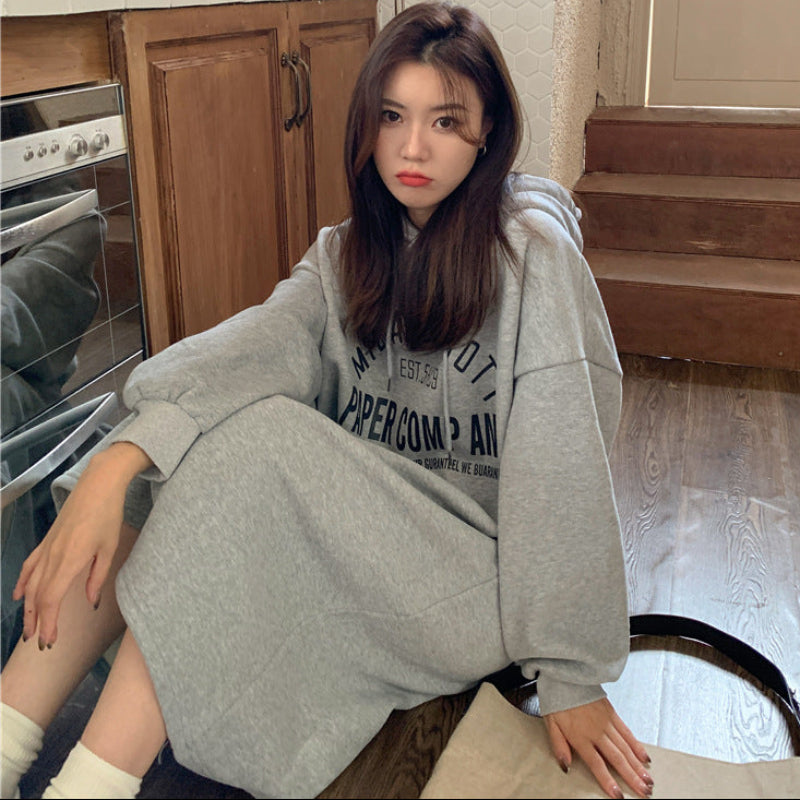 ビッグロゴパーカーワンピース(3colors)