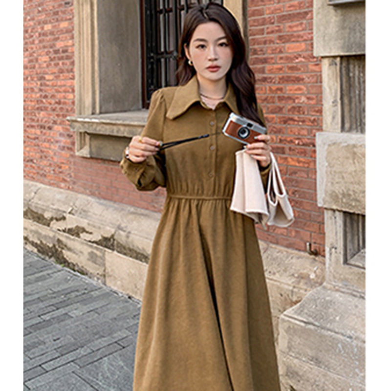 【即納】2WAYバイカラーベスト×ワンピースセット