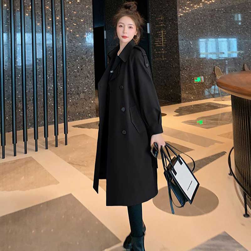 ボリュームスリーブトレンチコート