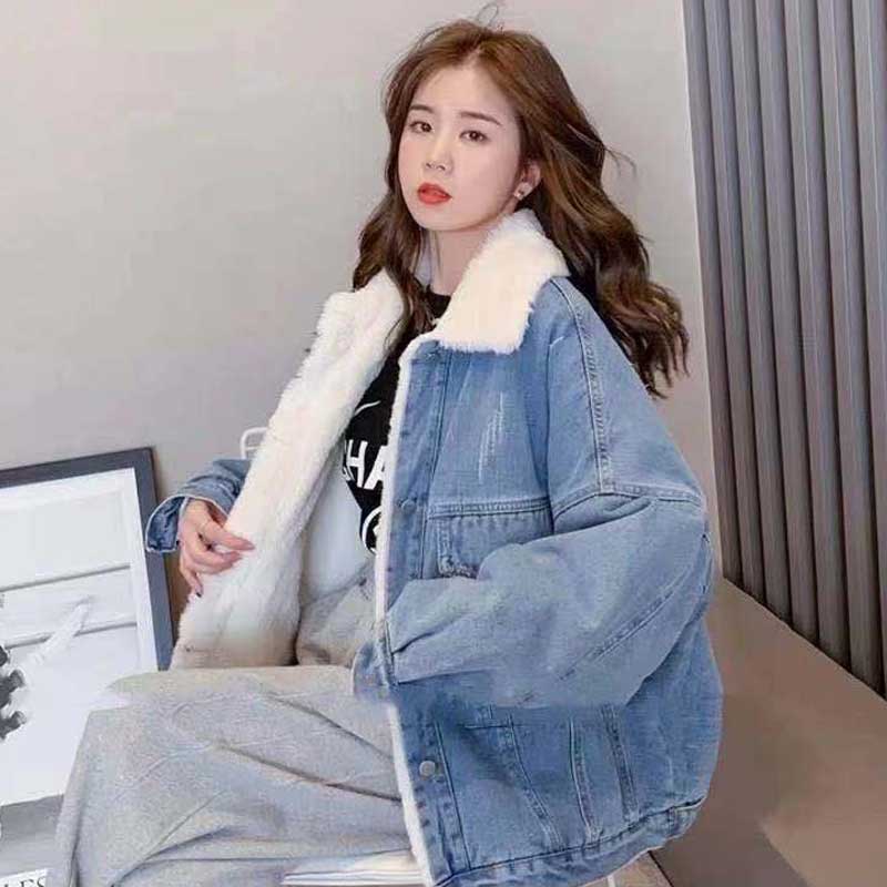 ステッチデニムワークジャケット(2colors)