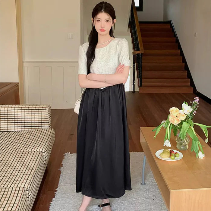 コントラスト切り替えワンピース