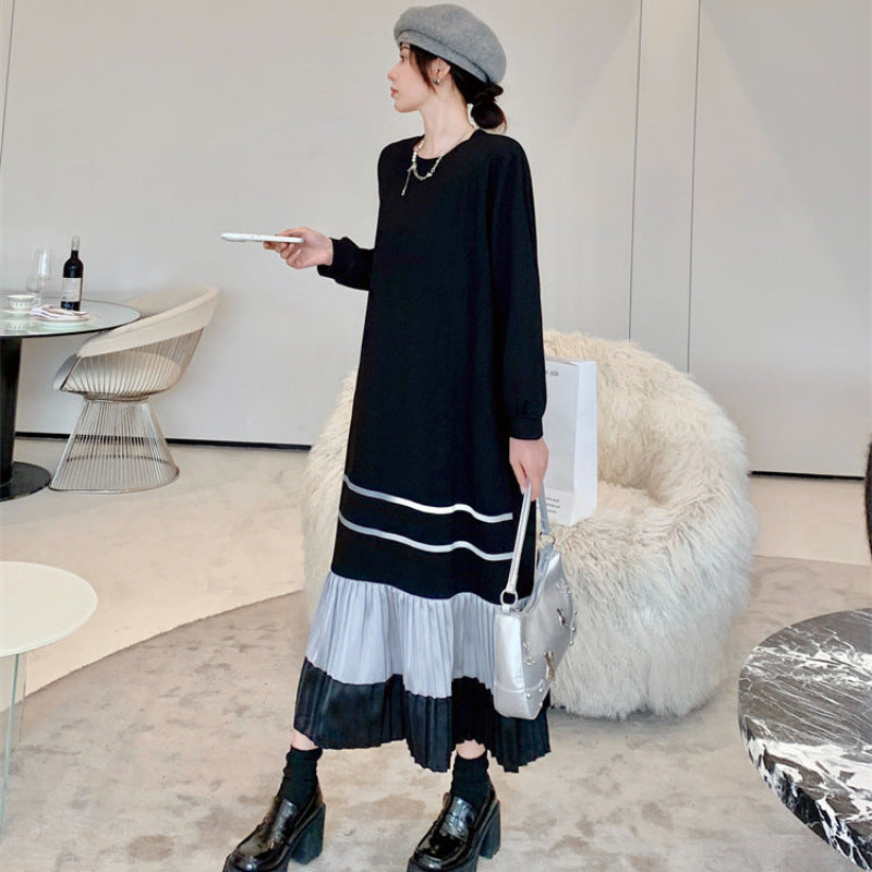 モードライン切り替えフリルワンピース