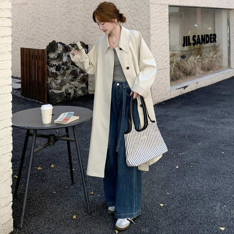カフスデザインライトコート