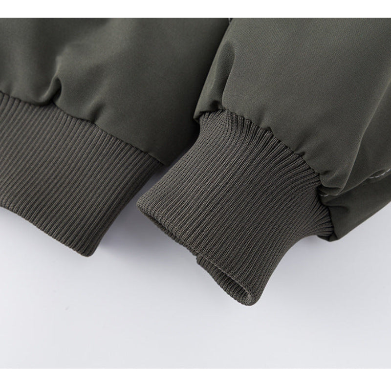 裏ボア付きフードファーブルゾン(2colors)