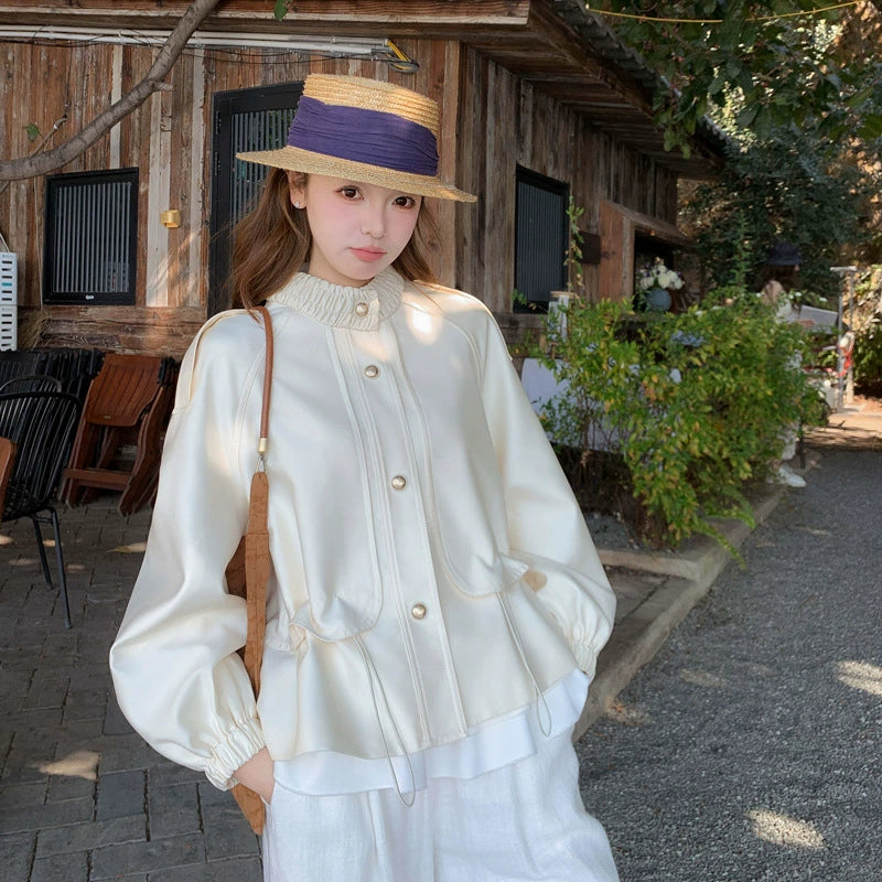 ドロストスタンドカラージャケット